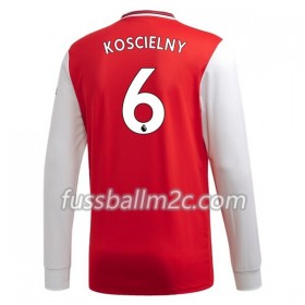 Fußballtrikots Arsenal Laurent Koscielny 6 Heim Trikotsatz 2019-2020 Langarm